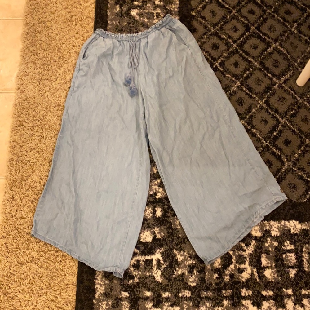 Matilda Jane Wide Leg Cropped Pants